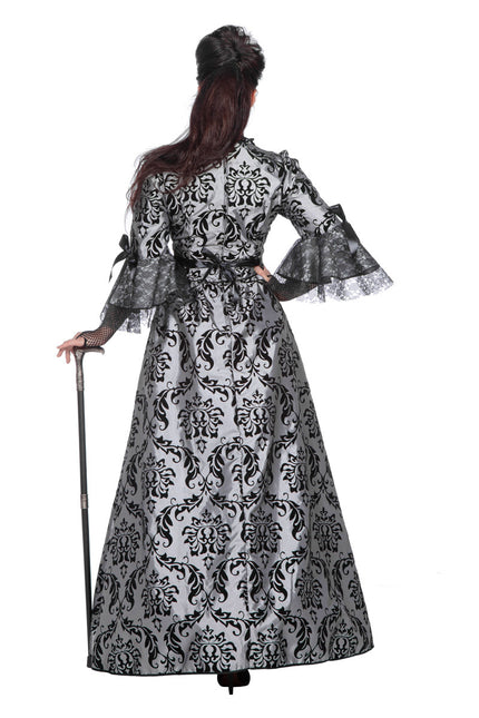 Robe Marquise Gris Noir Dames