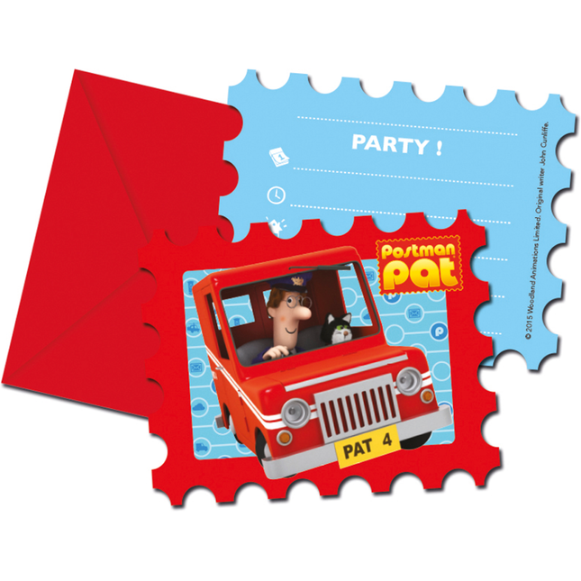 Pieter Post Invitations 6pcs