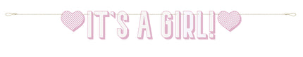 Lettre de naissance Garland It's A Girl 1.58m