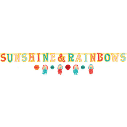 Letter String Sunshine And Rainbow 1.76m 2pcs