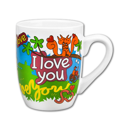 Mug I Love You 12cm