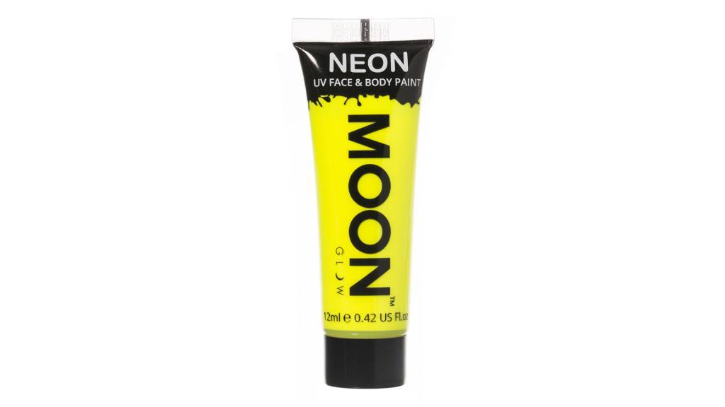 Moon Glow Intense Neon UV Face Paint Jaune Intense