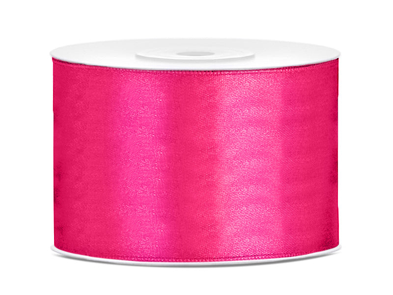 Ruban de satin Fuchsia 50mm 25m