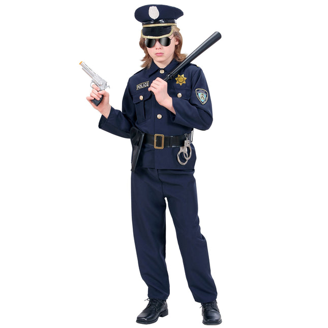 Costume de policier enfant 4 pièces