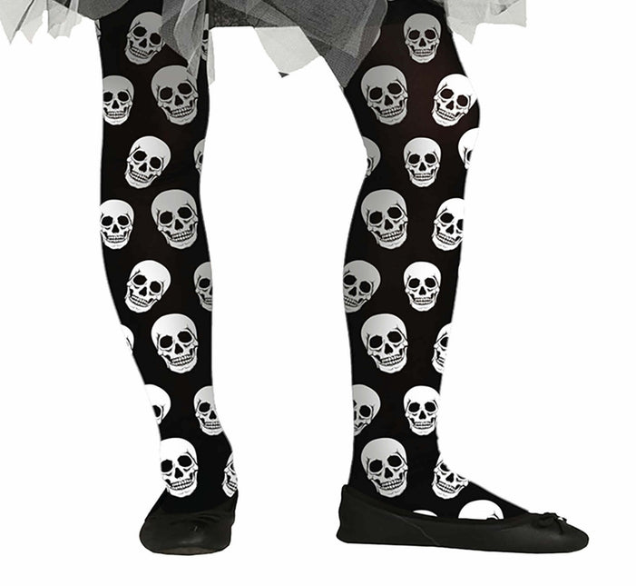 Legging Halloween Crâne Enfant