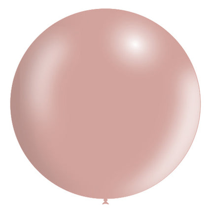 Ballon géant or rose XL métallique 91 cm