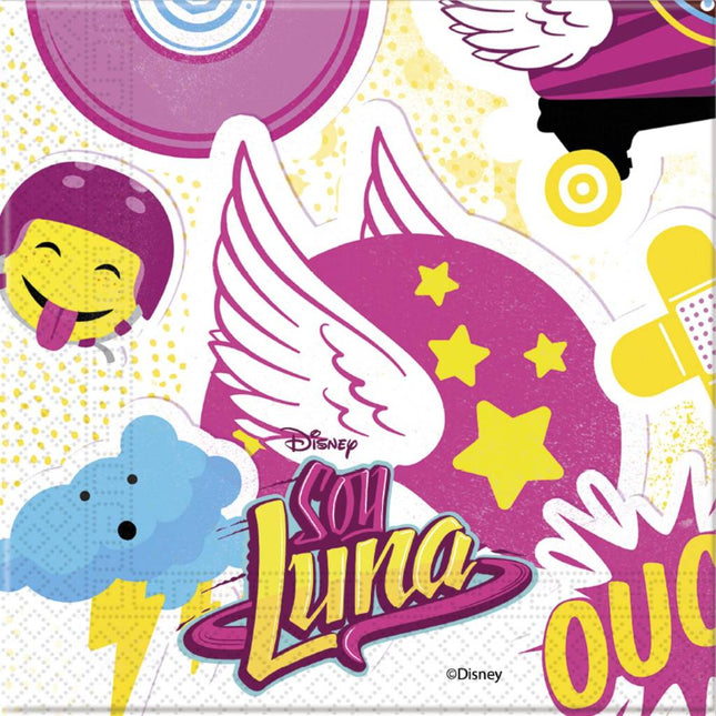 Serviettes Soy Luna 33cm 20pcs