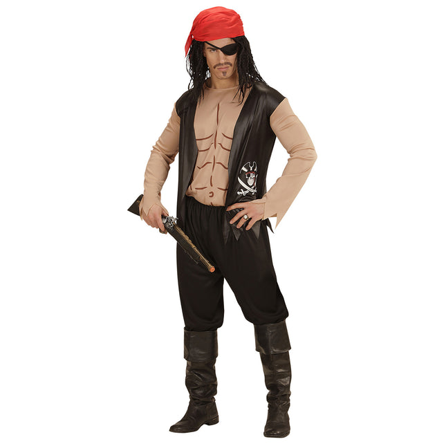 Costume de pirate homme 2 pièces