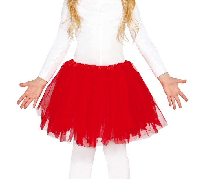 Tutu enfant rouge 31cm