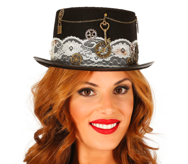 Chapeau Steampunk Dames