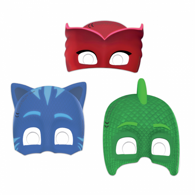Pj Masks Masques 6pcs
