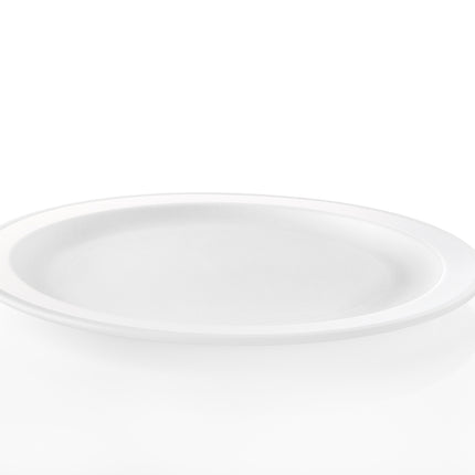 Assiettes blanches réutilisables 27cm 6pcs