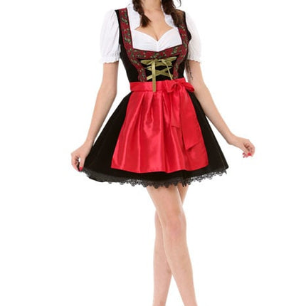 Robe Dirndl Oktoberfest Roses