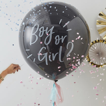 Ballon pour la révélation du sexe Garçon ou Fille 90cm