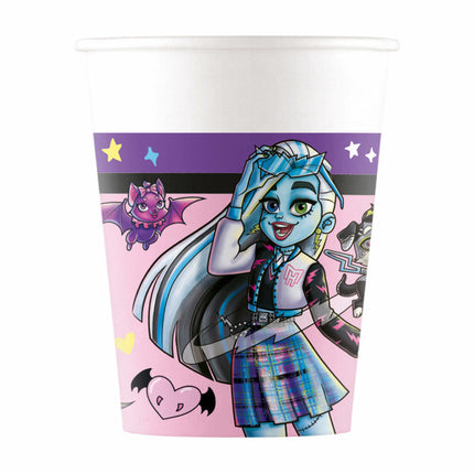 Gobelets Monster High 200ml 8pcs