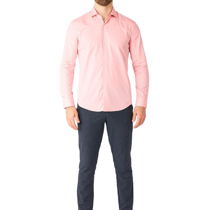 Chemise rose pâle pour hommes OppoSuits