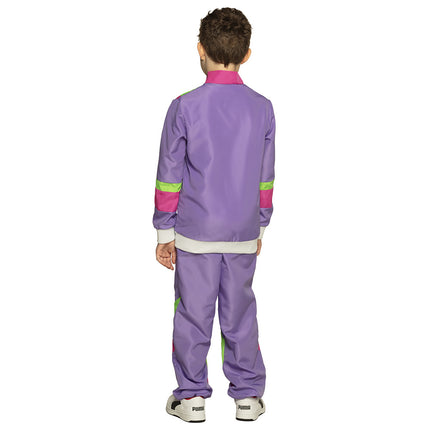 Tracksuit Faulty Child Purple