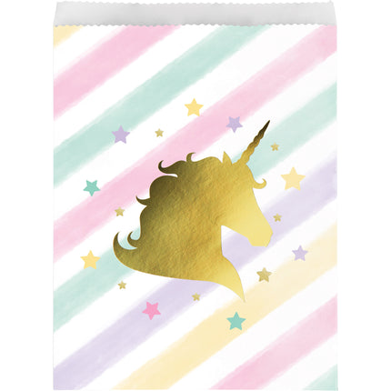 Sacs à partager Licorne 22cm 10pcs