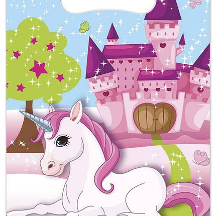 Sacs à partager Licorne Décoration 23cm 6pcs