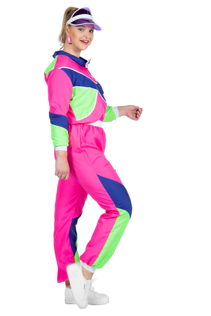 Tracksuit 80s Neon Ladies