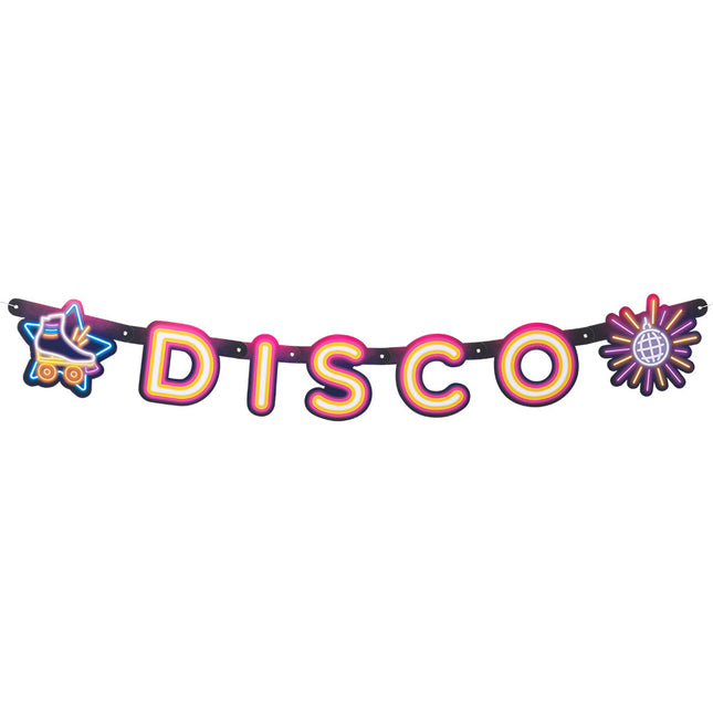 Guirlande de lettres Disco 1.2m