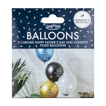 Ballons de la fête des pères 30cm 5pcs