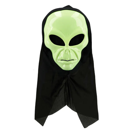 Masque d'Halloween Alien vert