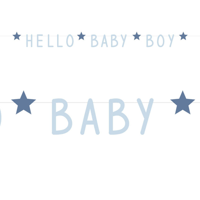 Chaîne de lettres Birth Boy 1.4m