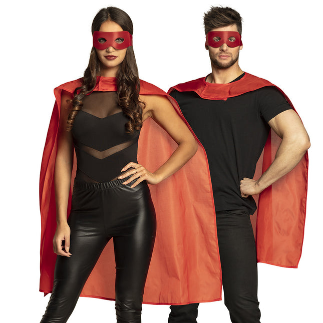 Ensemble de costumes rouges Hero 2 pièces