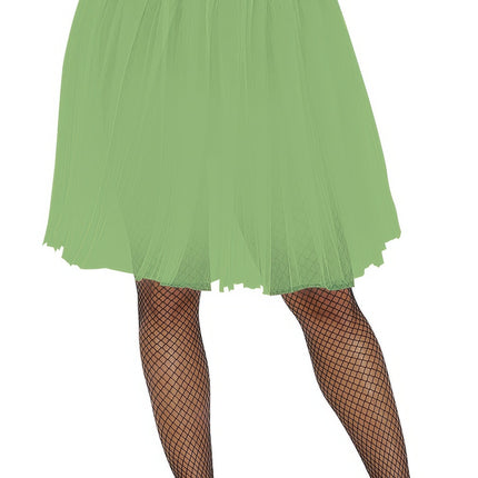 Tutu vert clair pour dames 60cm