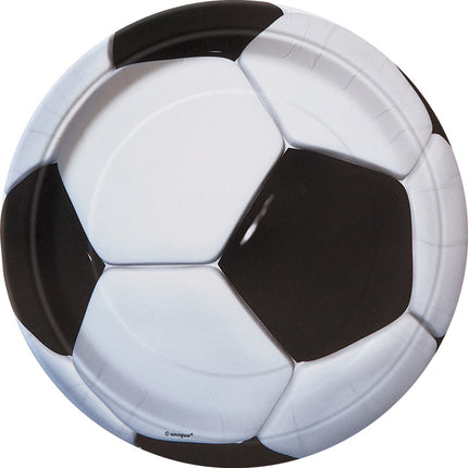 Assiettes de football 17.5cm 8pcs