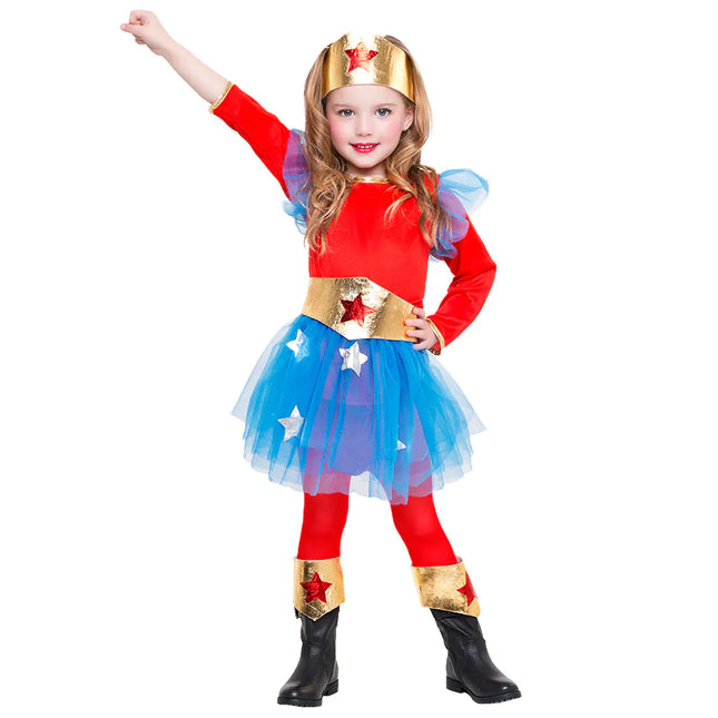 Costume de Supergirl Fille 3-4 ans