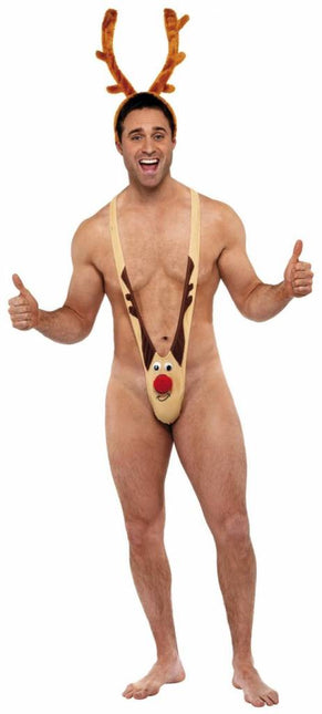 Mankini de Noël Rudolf