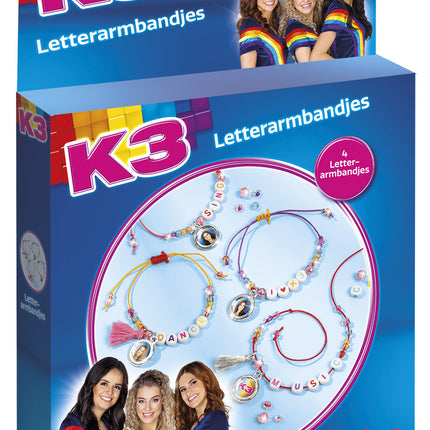 K3 Fabrication de bracelets de lettres