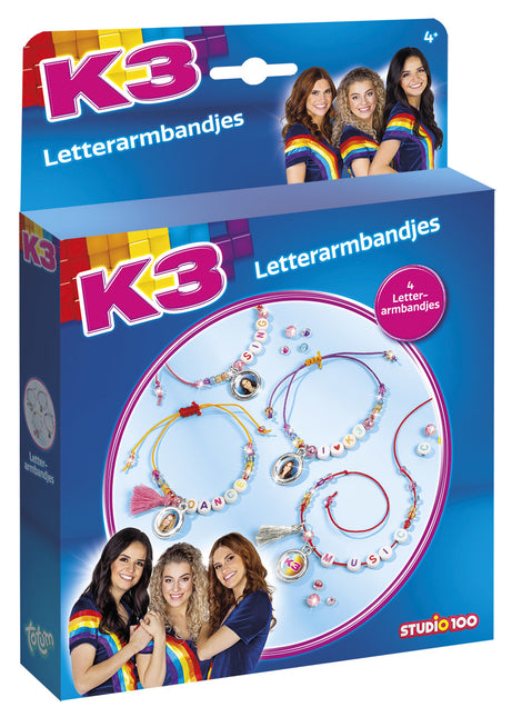 K3 Fabrication de bracelets de lettres