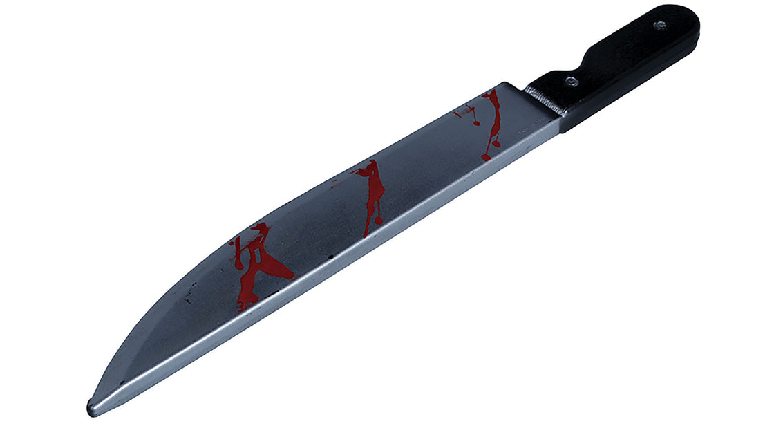 Halloween Fausse Machette Avec Sang 45cm