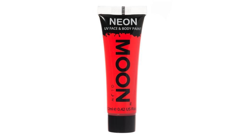 Moon Glow Intense Neon UV Face Paint Rouge Intense