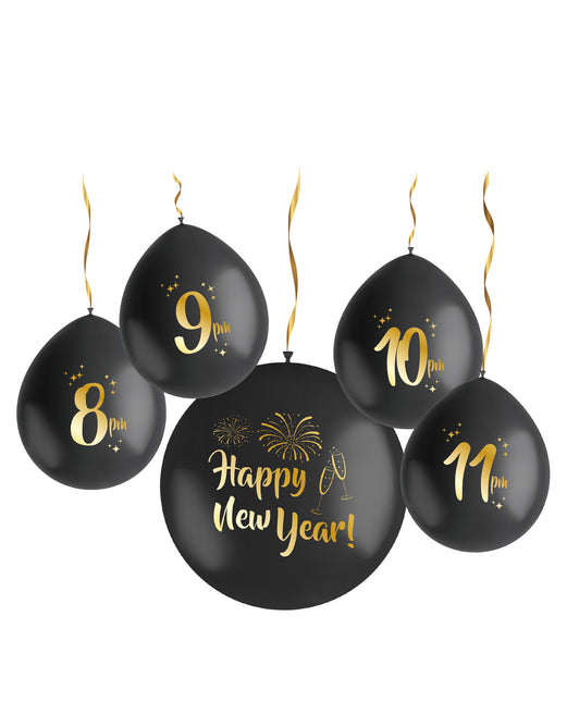 Ballons de la Saint-Sylvestre 33cm 5pcs