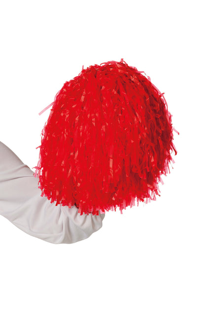 Pompons rouges Cheerleader