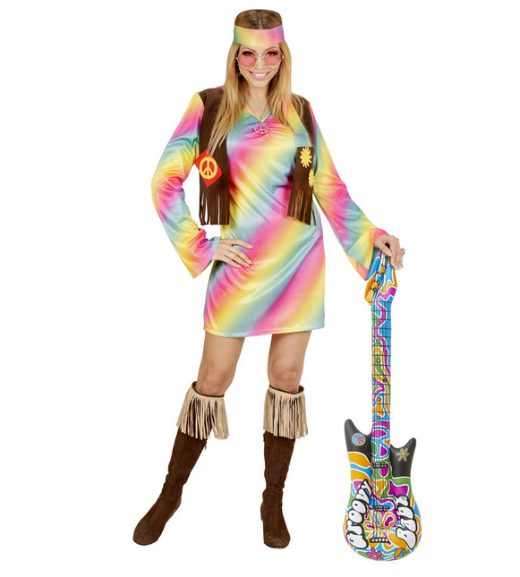 Hippie 60S Guitare gonflable 1.05m