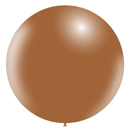 Ballon géant marron XL 91cm