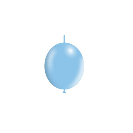 Ballons de baudruche bleu clair 15cm 100pcs