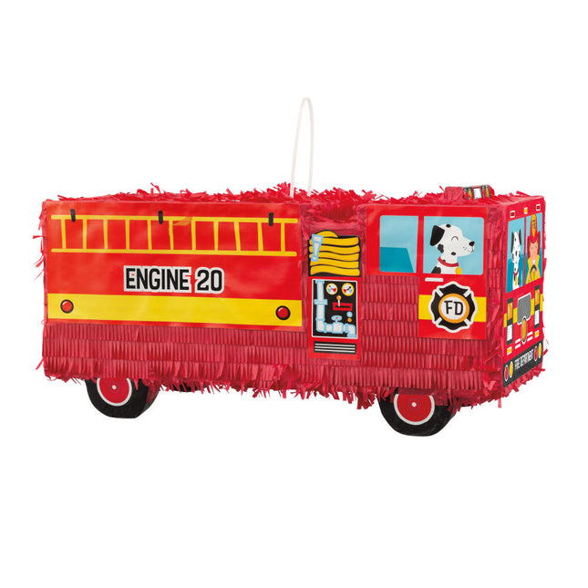 Pinata camion de pompiers 22cm