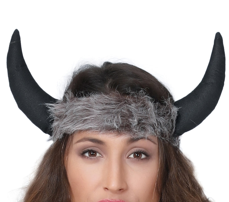 Costume de viking Marron Gris Dames