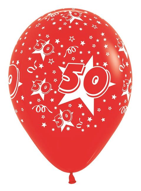 Ballons de baudruche Nombre 50 Mix 30cm 25pcs