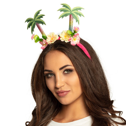 Bandeau à cheveux Hawaii Palmier