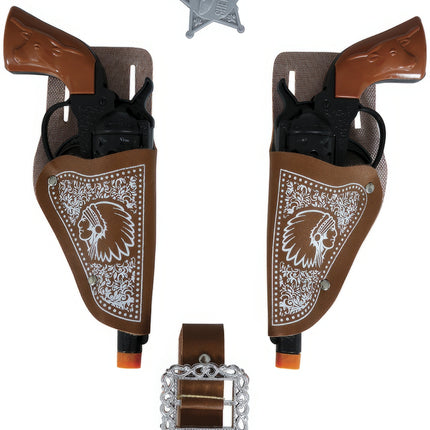 Holster avec pistolets 20cm