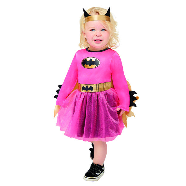 Costume enfant Batgirl rose