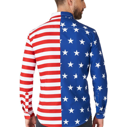 Chemise USA Flag Men Suitmeister