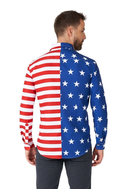 Chemise USA Flag Men Suitmeister